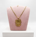 Hello kitty gold plated necklace